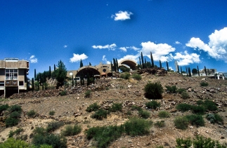 Arcosanti, alternatives Stadtprojekt von Paolo Soleri in Arizona